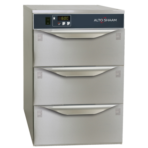 Alto Shaam 500-3DN Halo Heatr Narrow Warming Drawer, free standing, three drawer, digital controlle