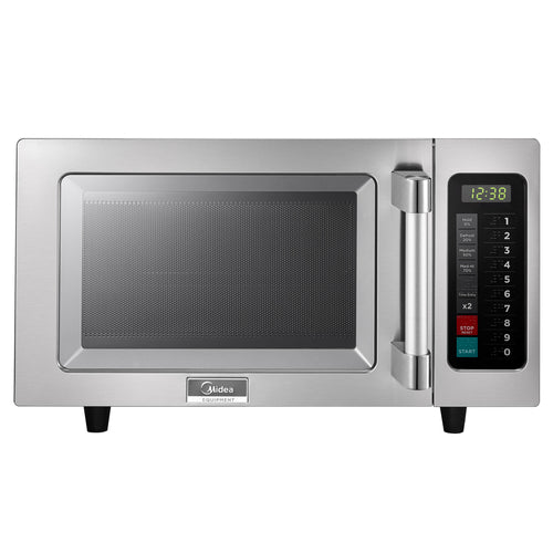 Midea 1025F1A Commercial Microwave Oven, 0.9 cu. ft. capacity, 1000 watts, light duty, (5) pow
