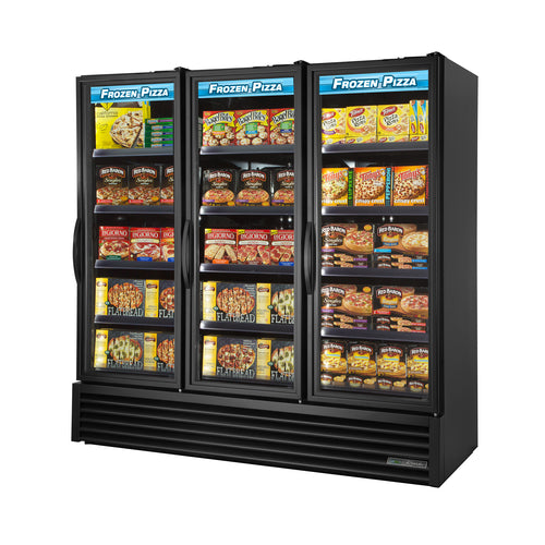 True FLM-81F~TSL01 Full Length Freezer Merchandiser, three-section, True standard look version 01,