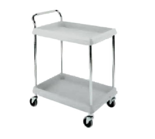 Metro BC2030-2DG  - Deep Ledge Utility Cart, 2-tier with open base, 32-3/4 in W x 21-1/
