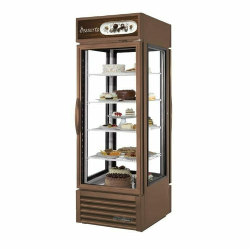 True G4SM-23PT-HC~TSL01 Specialty Merchandiser, Pass-thru, one-section, bottom mounted self-contained re