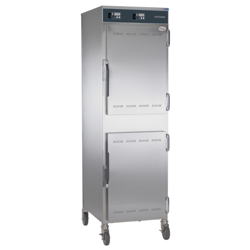 Alto Shaam 1000-UP Halo Heatr Heated Holding Cabinet, mobile, double-compartment, on/off simple con