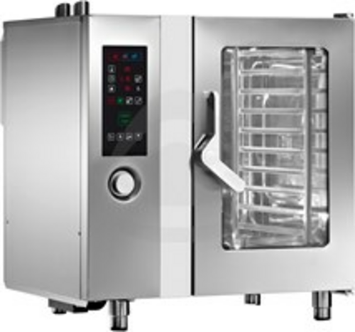 GBS Combi FX101G2 CombiStar Combi Oven, gas, boilerless, (10) 12 in  x 20 in  full size hotel or (