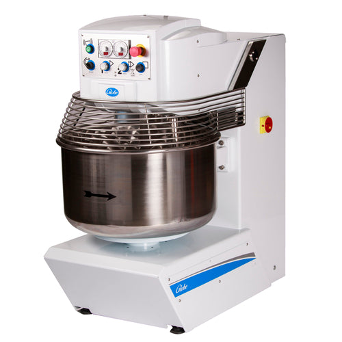 Globe GSM130 Spiral Dough Mixer, 130 lbs. capacity, stainless steel bowl, stainless steel wir