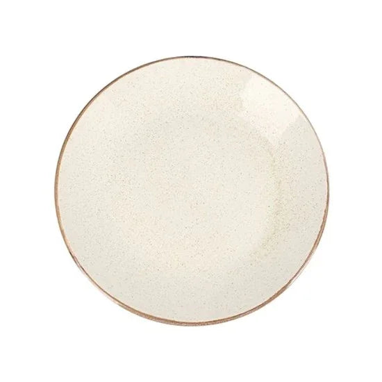 Porland Seasons 9.5" Beige Coupe Plate (6/Case) | 04ALM001655