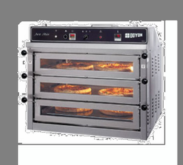 Doyon PIZ3G Jet Air Counter Top Pizza Oven, Gas, 3 decks, each deck 30w x 21d x 4-3/4, capac