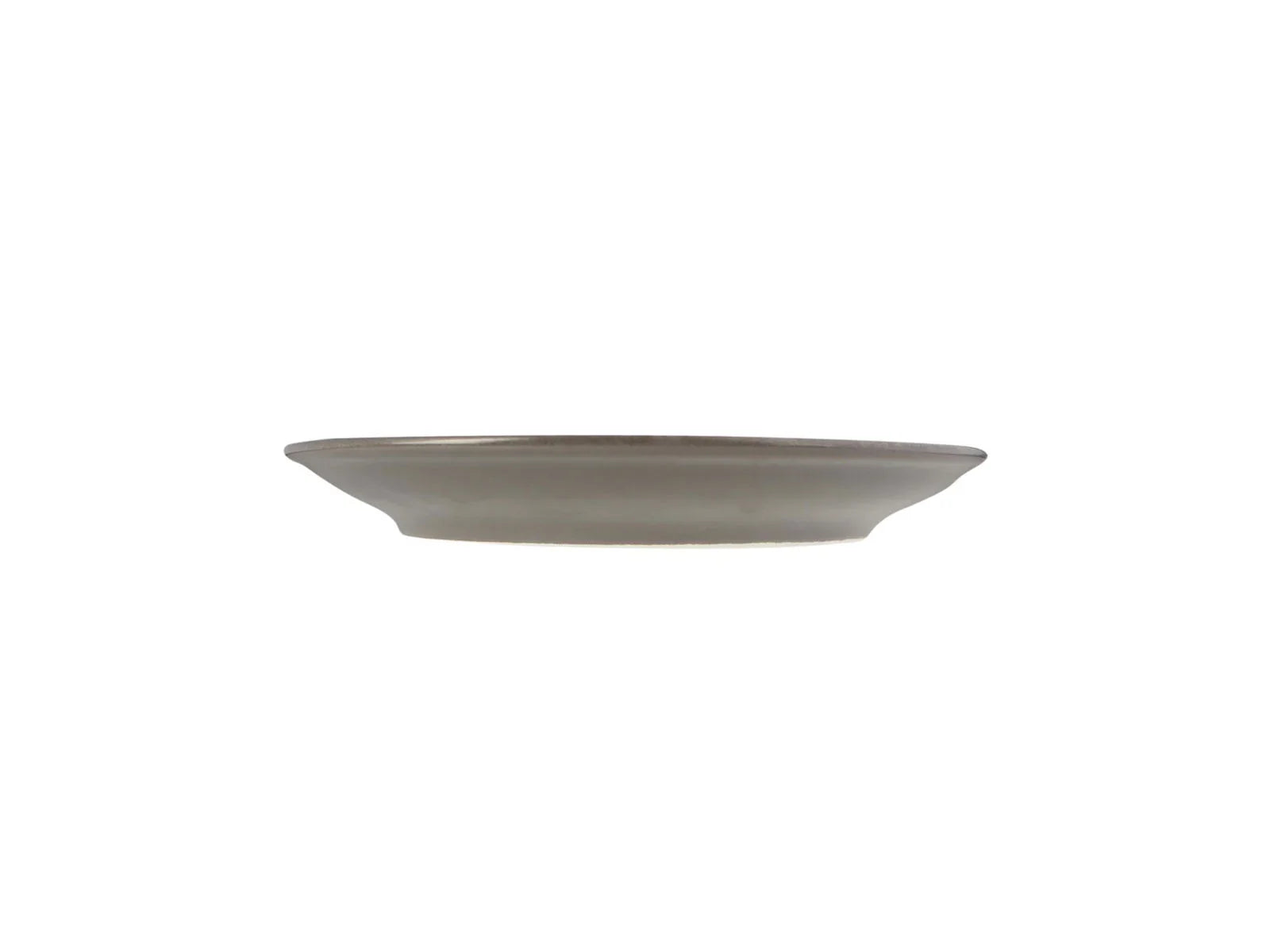 Porland Lykke 6.75" Grey Round Plate (6/Case) | 04ALM005933