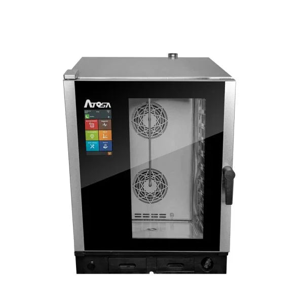 Atosa AEC-1011 E | Cook Rite | 10 Pan Smart Touch Electric Combi Oven | Half Sheet Pans