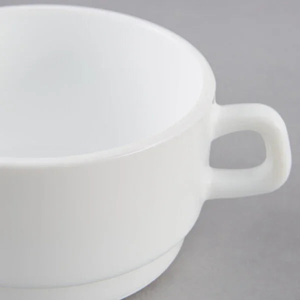 Arcoroc Restaurant Whote 10.5 oz Double Handled Bowl (24/case) | 28891
