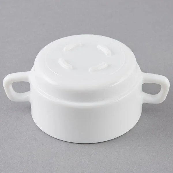 Arcoroc Restaurant Whote 10.5 oz Double Handled Bowl (24/case) | 28891