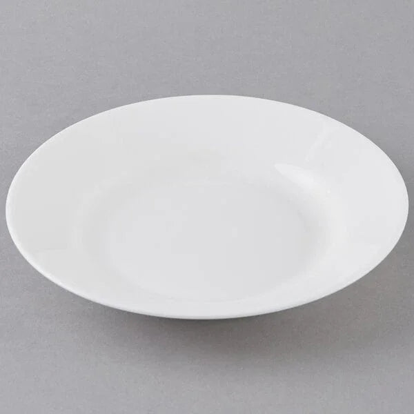 Arcoroc Restaurant White 23 oz Rim Soup Plate (24/Case) | 22514