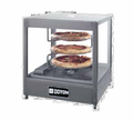 Doyon DRPR3 Food Warmer/Display Case, countertop, with revolving three tier interior rack, c