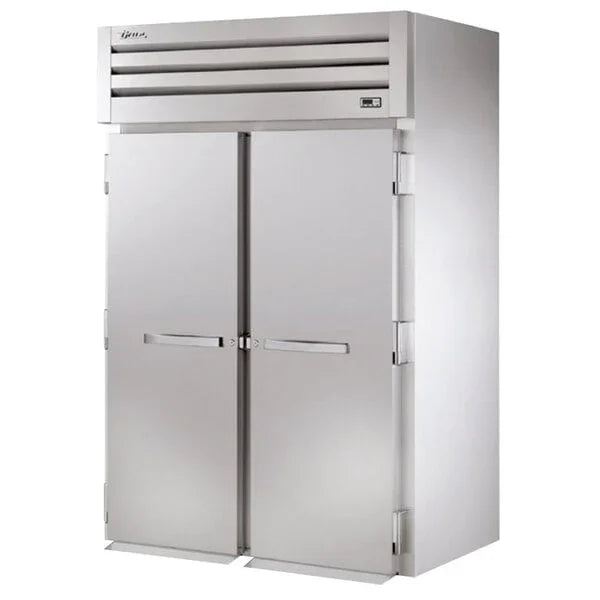 True STG2RRI89-2S | SPEC SERIES® | 68" 2-Solid Door Roll-In Refrigerator, Stainless Steel