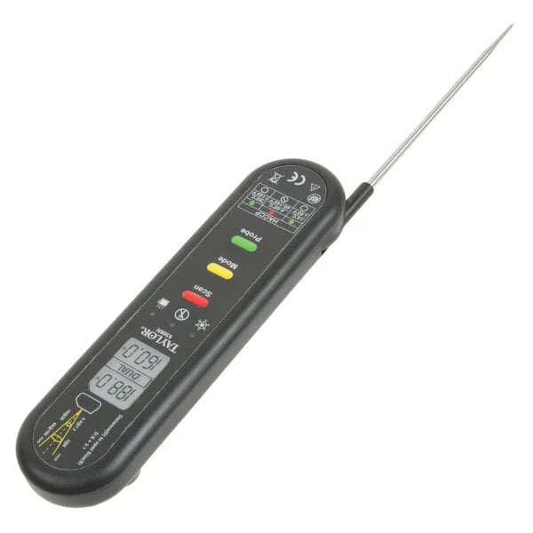 Taylor Dual Temp HACCP Digital Infrared Thermometer with Fold Out Thermocouple Probe | 9306N