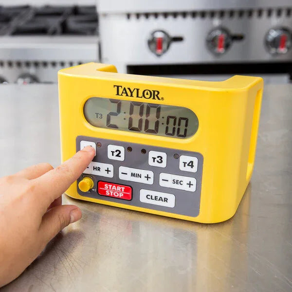 Taylor Digital 4 Event Commercial Kitchen Timer | 5839N