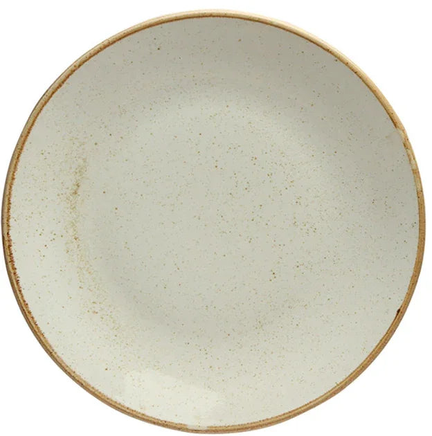 Porland Seasons 7" Beige Coupe Plate (6/Case) | 04ALM001486