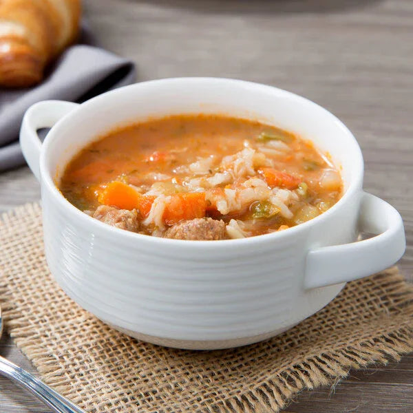 Villeroy & Boch 16-4003-2513 Soup Cup, 9 oz., stackable, premium porcelain, Sedona Function