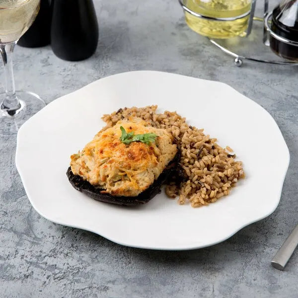 Villeroy & Boch 16-4033-2630 Plate, 10-1/2 in , round, flat, premium bone porcelain, Blossom