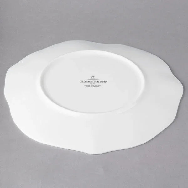 Villeroy & Boch 16-4033-2630 Plate, 10-1/2 in , round, flat, premium bone porcelain, Blossom