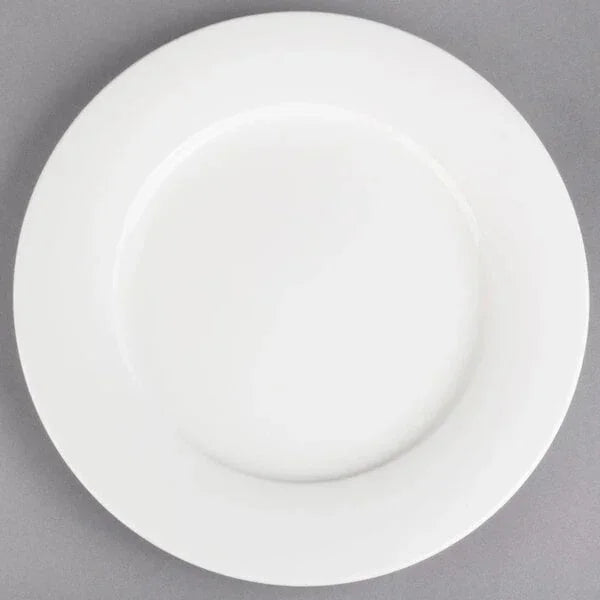 Villeroy & Boch 16-4004-2610 Plate, 11-1/4 in  dia., round, flat, white, premium porcelain, Affinity