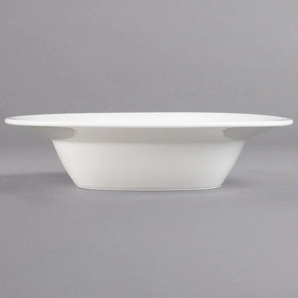 Villeroy & Boch 16-4004-2760 Plate, 8-1/2 in  x 8 in , oval, deep, premium porcelain, Affinity