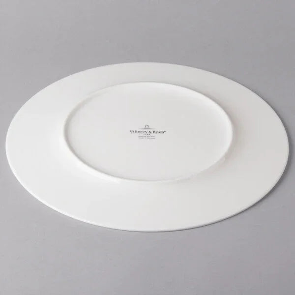Villeroy & Boch 16-3293-2595 Plate, 12-1/2 in , round, flat, coupe, premium porcelain, Dune