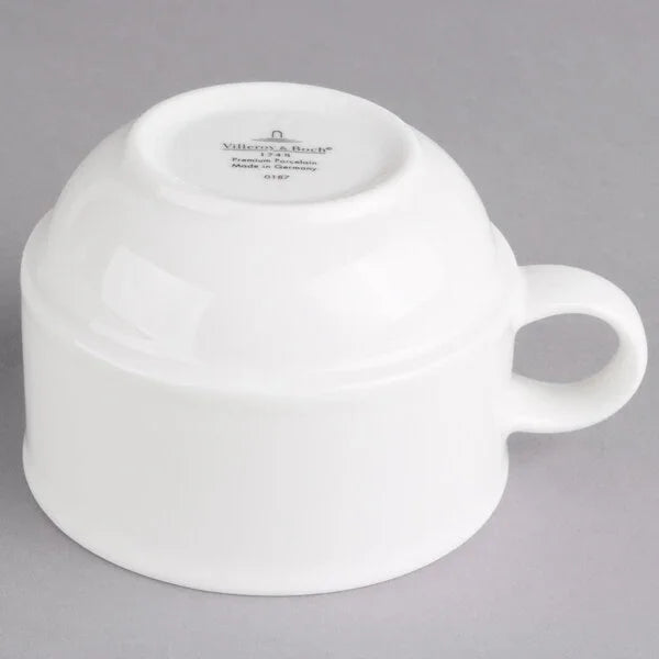 Villeroy & Boch 16-2016-1271 Cup #2, 7-1/2 oz., stackable, dishwasher/microwave/salamander safe, premium porc