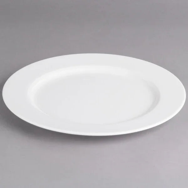 Villeroy & Boch 16-2016-2620 Plate, 10-1/2 in , flat, dishwasher/microwave/salamander safe, premium porcelain