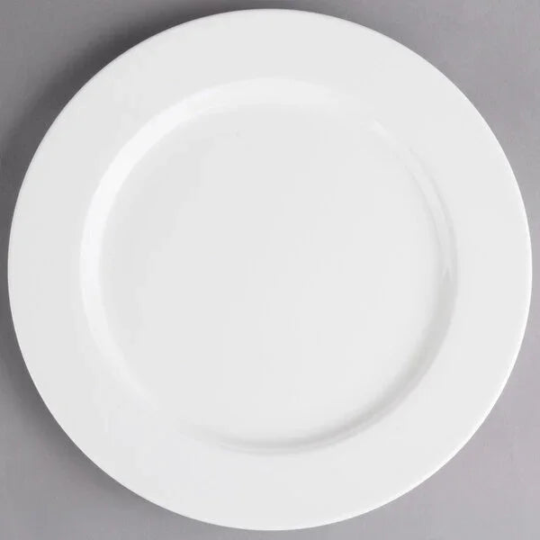 Villeroy & Boch 16-2016-2630 Plate, 9-1/2 in , flat, dishwasher/microwave/salamander safe, premium porcelain,