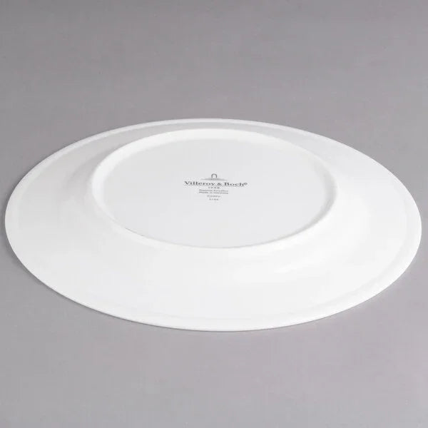 Villeroy & Boch 16-2016-2630 Plate, 9-1/2 in , flat, dishwasher/microwave/salamander safe, premium porcelain,