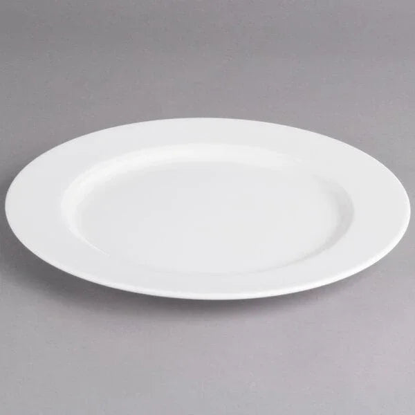 Villeroy & Boch 16-2016-2600 Plate, 11-1/4 in , flat, dishwasher/microwave/salamander safe, premium porcelain