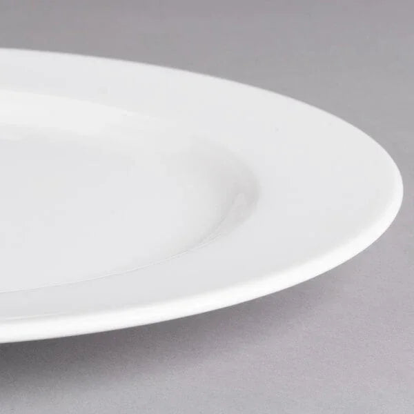 Villeroy & Boch 16-2016-2600 Plate, 11-1/4 in , flat, dishwasher/microwave/salamander safe, premium porcelain
