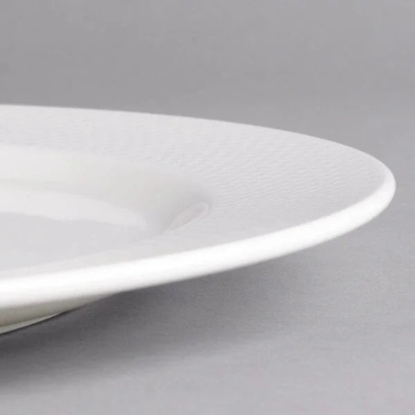 Villeroy & Boch 16-2155-2620 Plate, 10-1/2 in , flat, dishwasher/microwave/salamander safe, premium porcelain