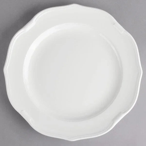 Villeroy & Boch 16-3318-2620 Plate, 10-1/2 in , flat, dishwasher, microwave and salamander safe, premium porc