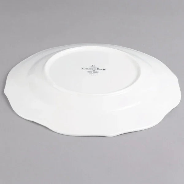 Villeroy & Boch 16-3318-2620 Plate, 10-1/2 in , flat, dishwasher, microwave and salamander safe, premium porc