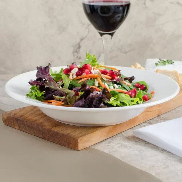 Villeroy & Boch 16-2155-2700 Rim Soup Plate, 9 in , 13 oz., deep, dishwasher/microwave/salamander safe, premi