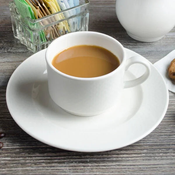 Villeroy & Boch 16-2155-1271 Cup #2, 7-1/2 oz., stackable, dishwasher/microwave/salamander safe, premium porc