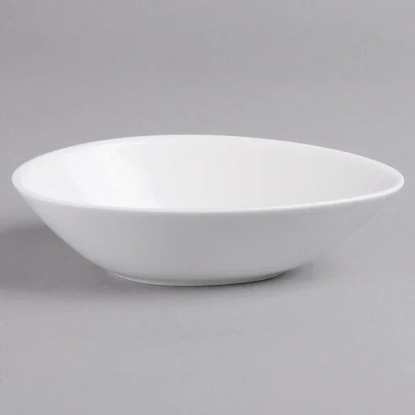 Villeroy & Boch 16-3275-3869 Bowl, 7-1/2 in  x 5 in , 11-3/4 oz., oval, deep, premium porcelain, Marchesi