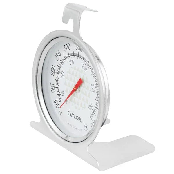 Taylor 2.5" Dial Oven Thermometer, 100° to 600°F Temperature Range | 3506FS