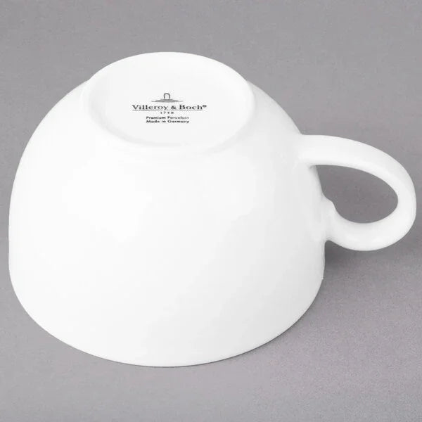 Villeroy & Boch 16-2155-1270 Cup #2, 7-1/2 oz., dishwasher/microwave/salamander safe, premium porcelain, Easy