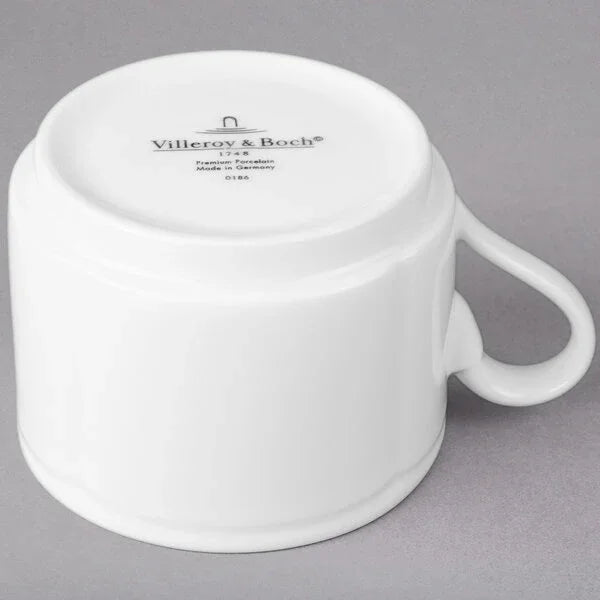 Villeroy & Boch 16-3318-1271 Cup #2, 7-1/2 oz., stackable, dishwasher, microwave and salamander safe, premium