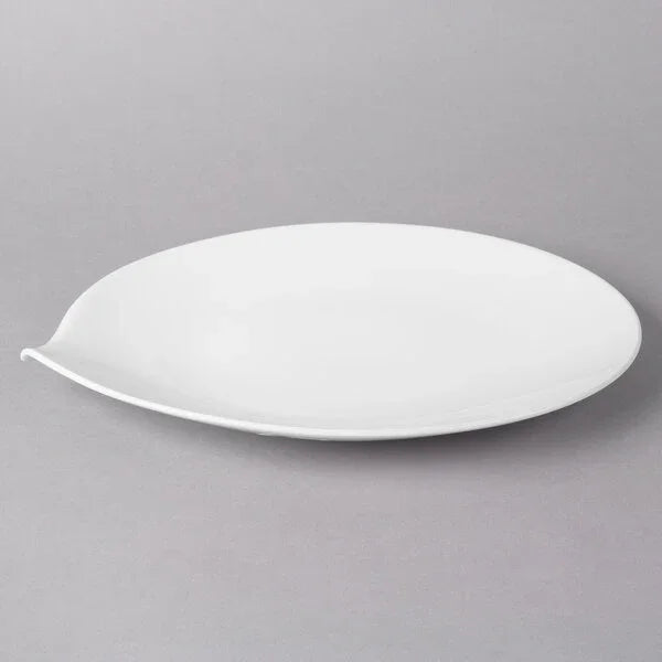 Villeroy & Boch 10-3420-2960 Platter, 14-1/4 in  x 9-1/2 in , oval, premium porcelain, Flow by Villeroy & Boc