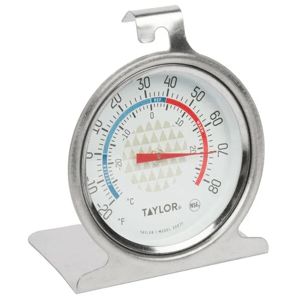 Taylor Refrigerator/Freezer 2-1/2" Dial Thermometer | 3507FS
