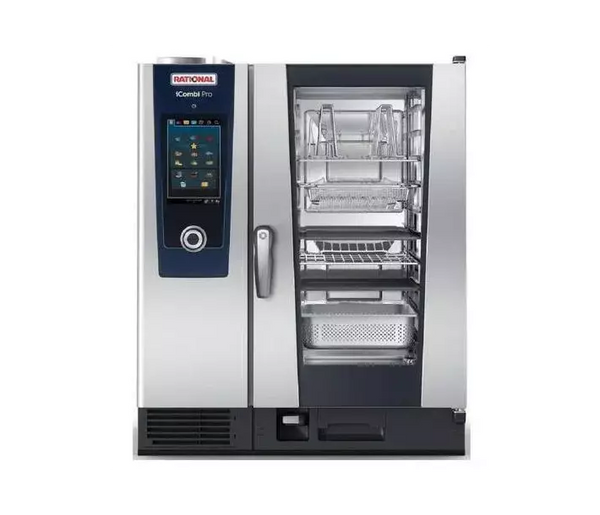 Rational CE1GRRA.0000241 (CE1GRRA.0000241 - LP - 208/240V) iCombi Pro 10-Full Size Combi Oven, liquid pro