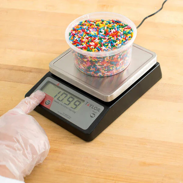 Taylor 2 lb. Compact Digital Portion Control Scale | TE32FT