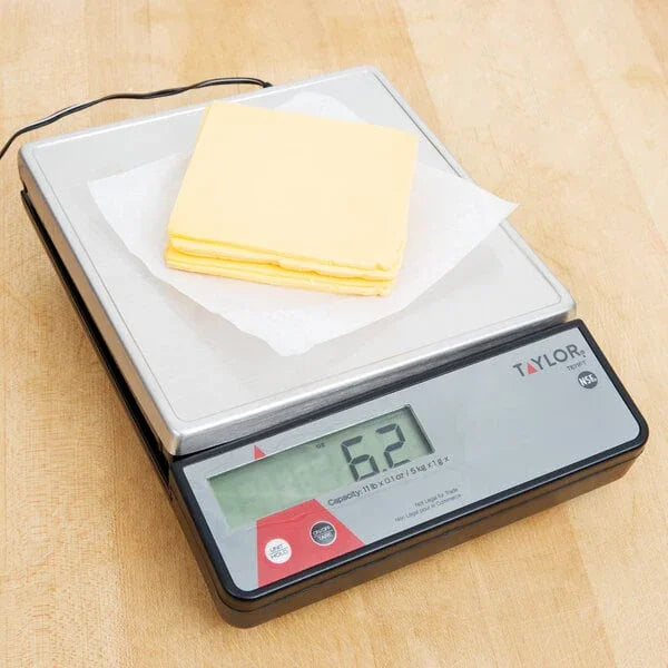Taylor Digital Portion Control Scale with 11 lb capacity and 0.9 in LCD | TE11FT