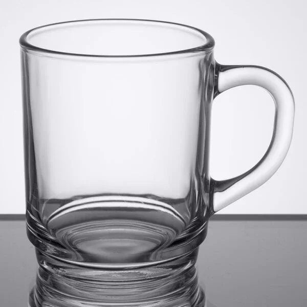 Arcoroc Coffee & Tea 8.5 oz Glass Mug (6/Case) | V7483