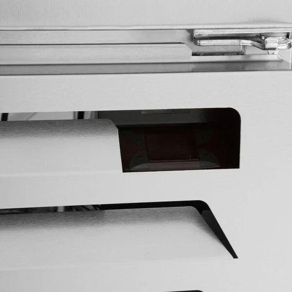 Beverage Air 27" Vista Series One Section Solid Door Reach in Refrigerator, Bottom Mounted, 23.32 cu. ft. | RB23HC-1S