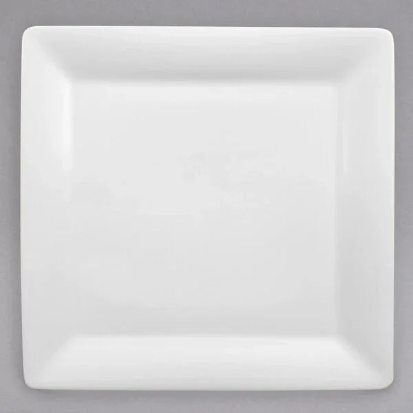 Villeroy & Boch 16-3334-2662 Plate, 6-2/7 in  x 6-2/7 in , flat, premium porcelain, Pi Carre