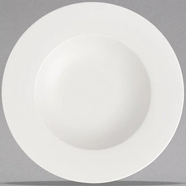 Villeroy & Boch 16-3272-2700 Rim Soup Plate, 9-1/2 in , 11-1/4 oz., deep, premium bone porcelain, Stella Hote